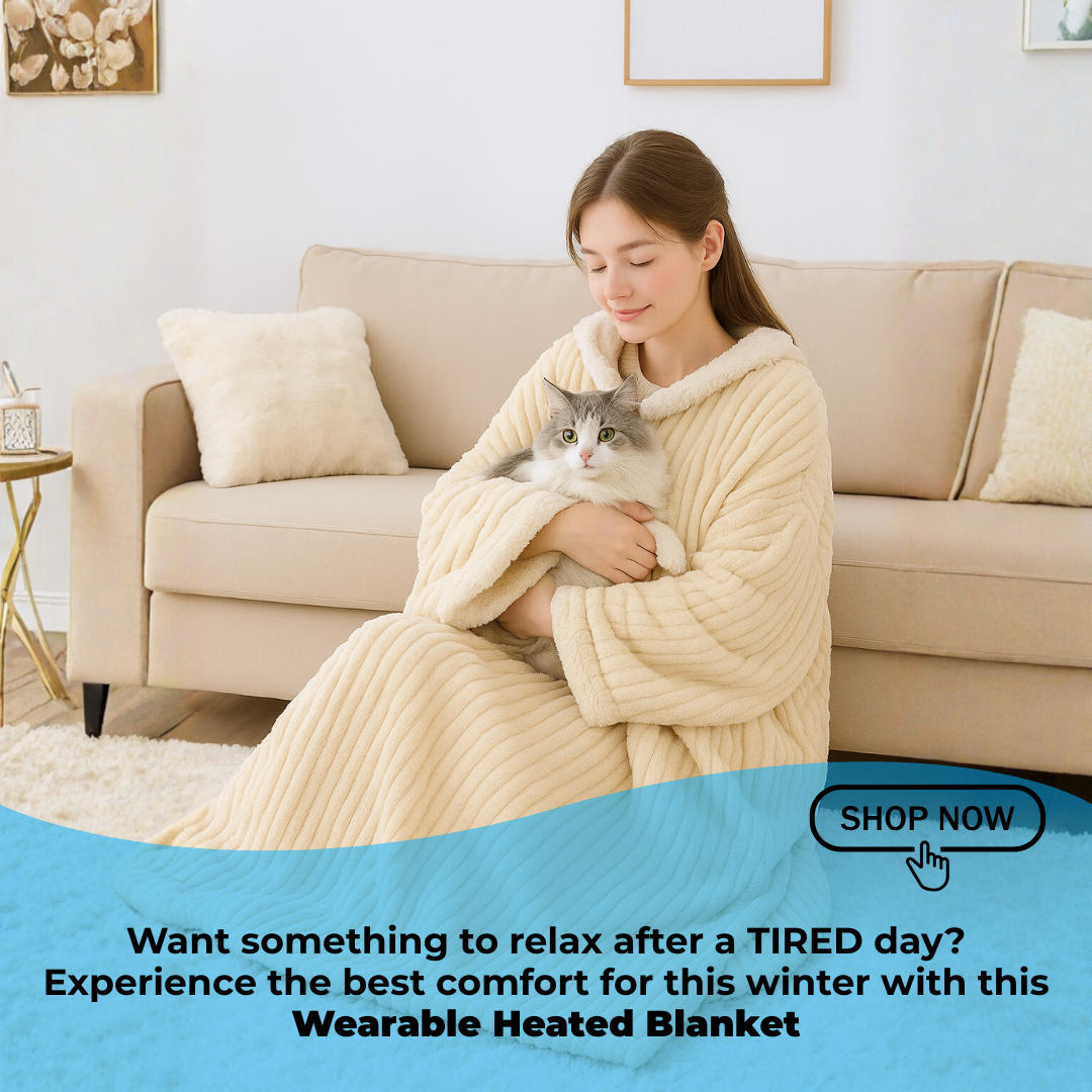 Wearable Heated Blanket