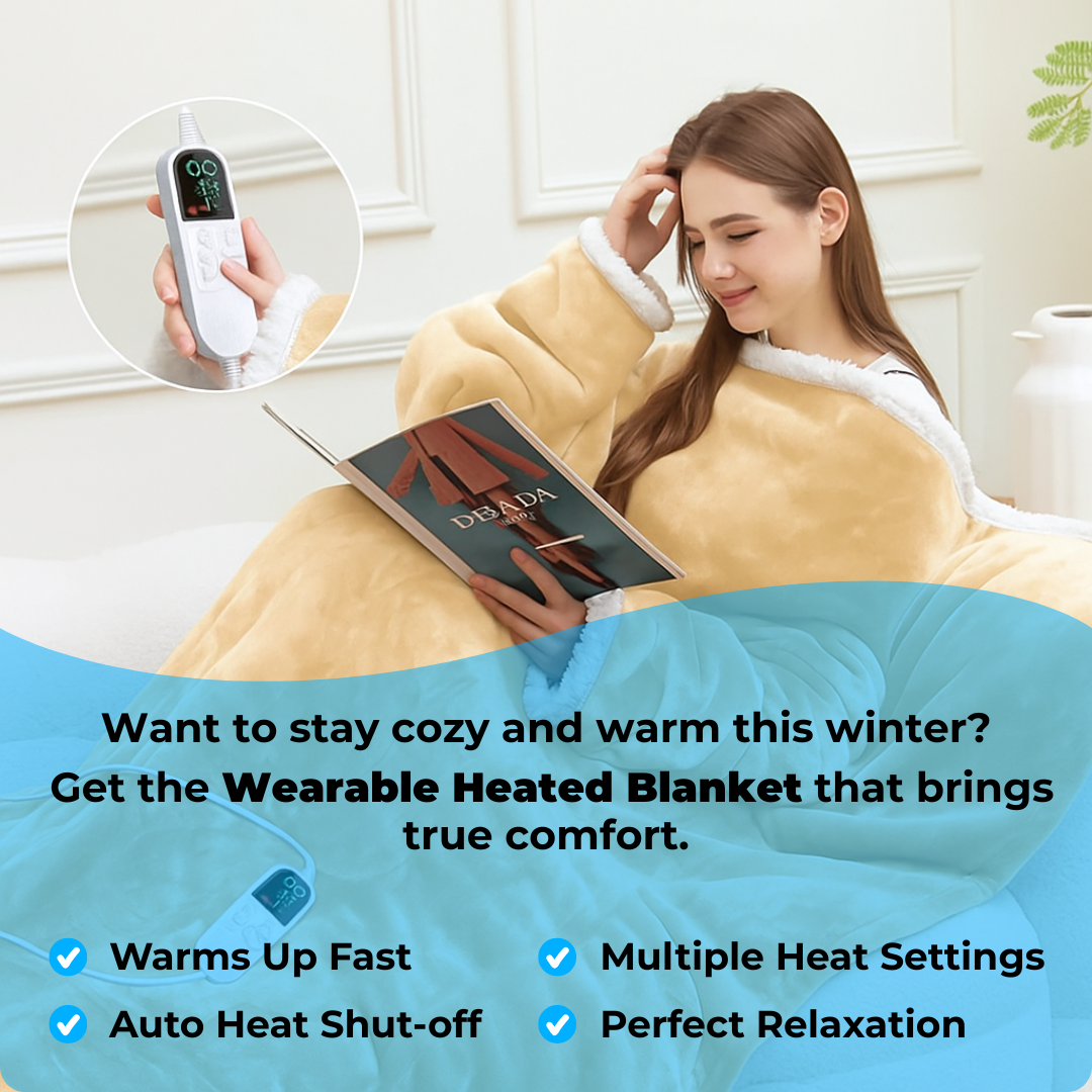 Wearable Heated Blanket
