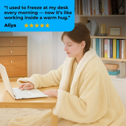 Wearable Heated Blanket