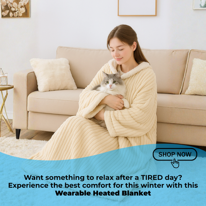 Wearable Heated Blanket