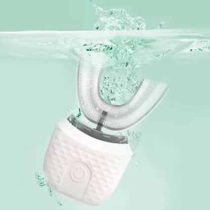 Hot Selling Portable Oral Care U-Shaped Electric Toothbrush 360 Degree U-Shaped Automatic Electric Toothbrush