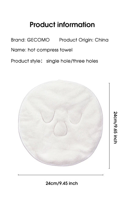Hot compress towel