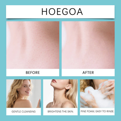 OceAura Salicylic Acid Keratin Shower Gel Warm and Cleansing Body Skin Keratin Care Refreshing Shower Gel 100ml